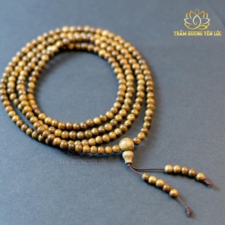 Vòng Tay Trầm Hương 216 Hạt [TRẦM HƯƠNG YÊN LỘC} - Vòng trầm hương mùi thơm nhẹ thoải mái