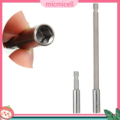 MICMICELL| Đầu nối dài mũi khoan lục giác 1 / 4 inch gắn nam châm tiện dụng chất lượng tốt