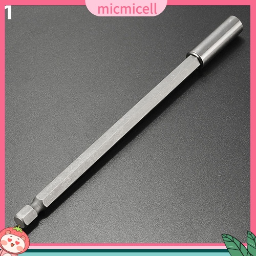 MICMICELL| Đầu nối dài mũi khoan lục giác 1 / 4 inch gắn nam châm tiện dụng chất lượng tốt