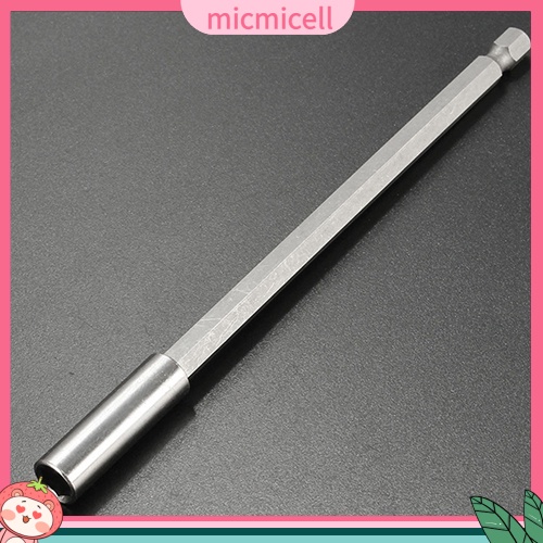 MICMICELL| Đầu nối dài mũi khoan lục giác 1 / 4 inch gắn nam châm tiện dụng chất lượng tốt