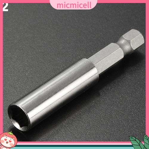 MICMICELL| Đầu nối dài mũi khoan lục giác 1 / 4 inch gắn nam châm tiện dụng chất lượng tốt