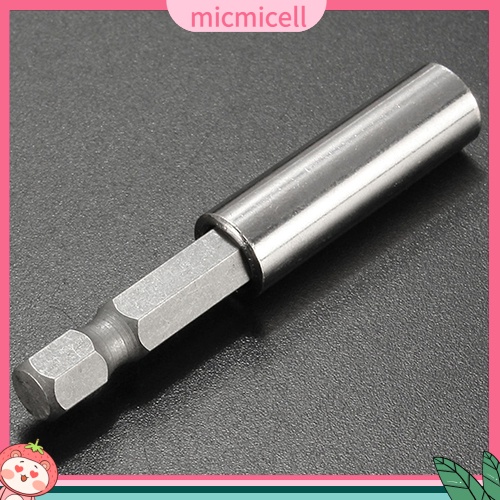 MICMICELL| Đầu nối dài mũi khoan lục giác 1 / 4 inch gắn nam châm tiện dụng chất lượng tốt