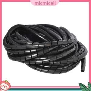 MICMICELL| 4-30mm Spiral Cable Wire Wrap Tube Desktop Computer Cord Tidy Management Tool