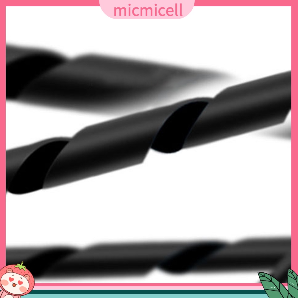 MICMICELL| 4-30mm Spiral Cable Wire Wrap Tube Desktop Computer Cord Tidy Management Tool