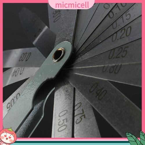 MICMICELL| Bộ 17 tấm thước lá dùng đo khe hở 0.02-1mm