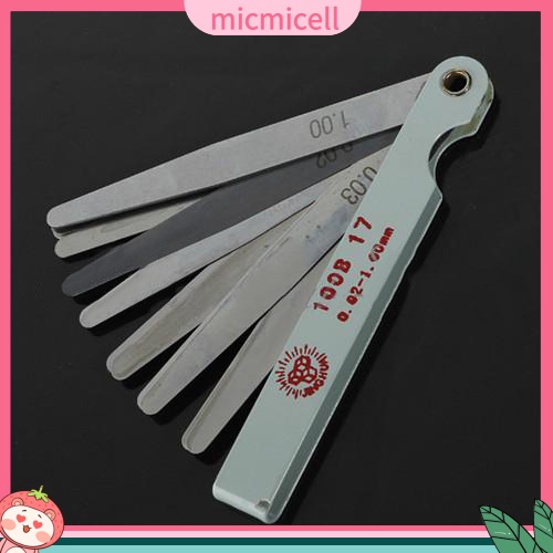 MICMICELL| Bộ 17 tấm thước lá dùng đo khe hở 0.02-1mm