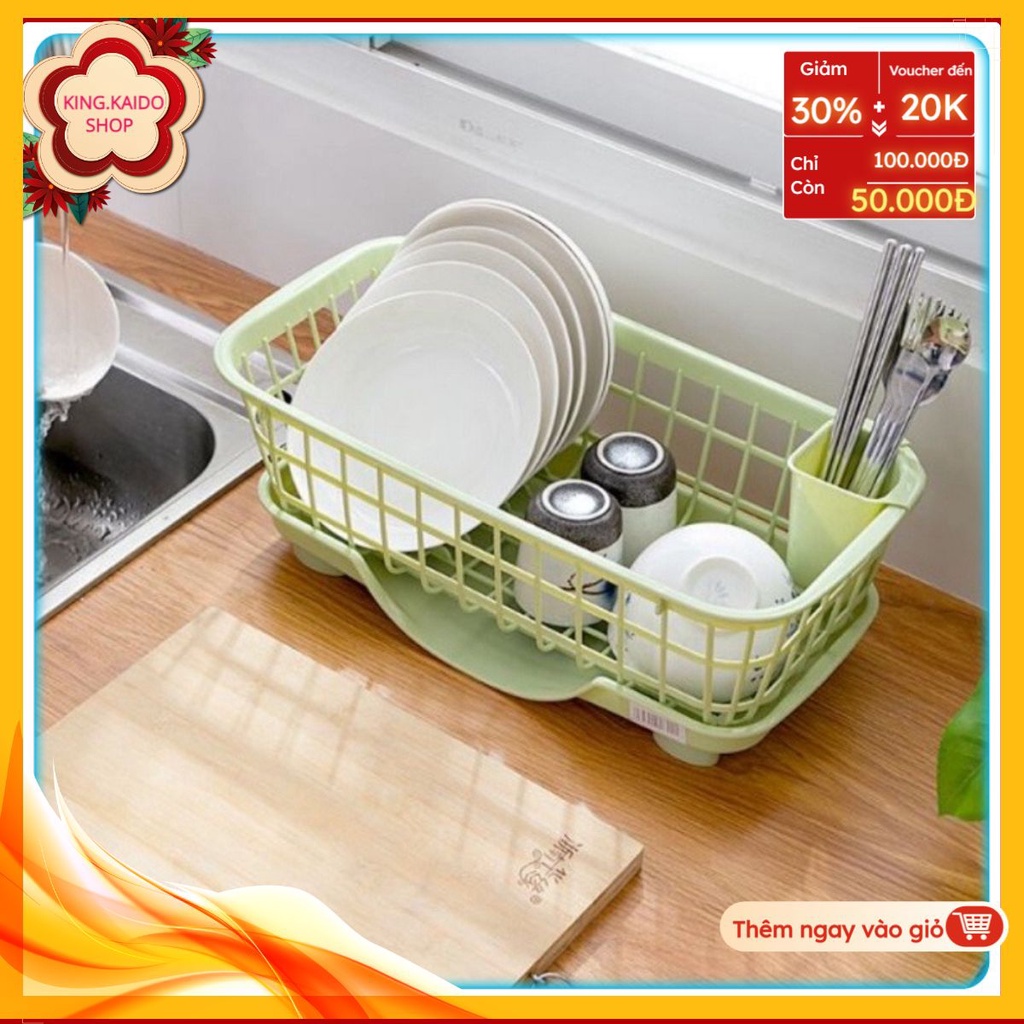 Kệ Nhựa Để Đồ Đa Năng , Khay Kệ Rổ Úp Chén Bát/Rổ Úp Chén,Đĩa,Dĩa,Đũa ...