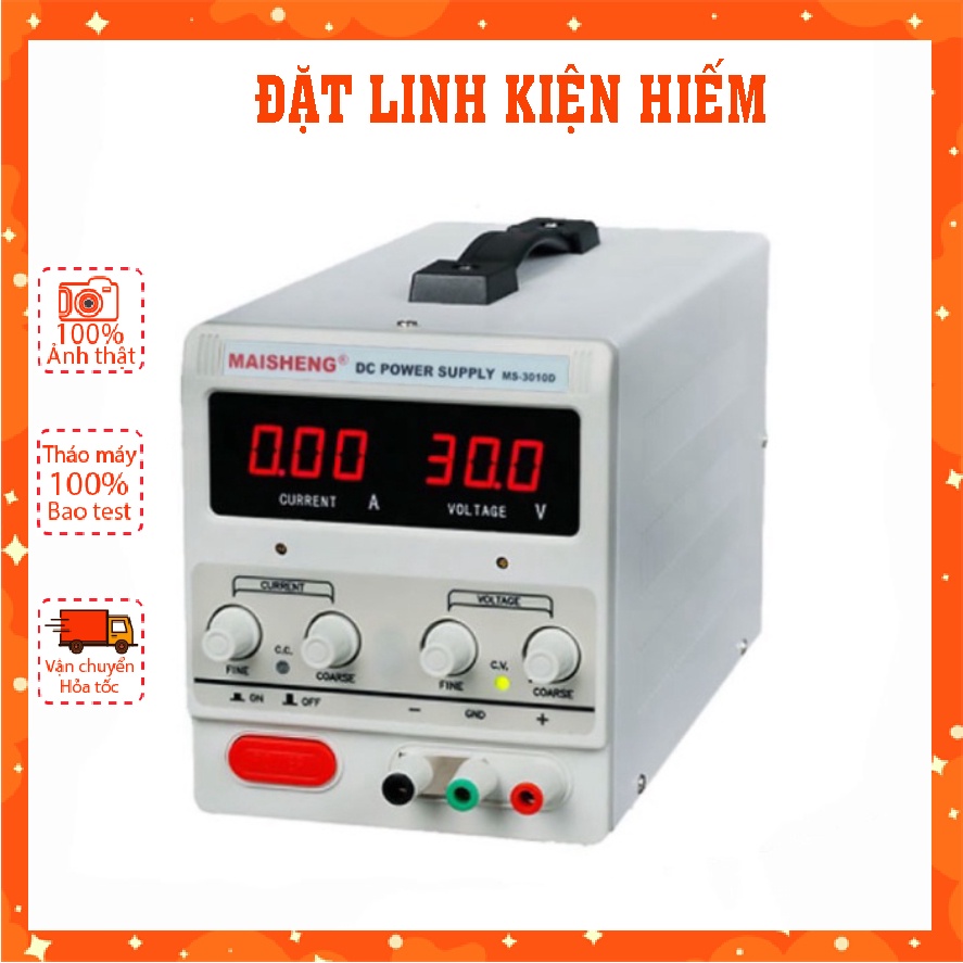 Máy cấp nguồn 30V 10A đa zi năng MS3010D hàng hiệu Maisheng cao cấp ...