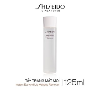 Tẩy trang mắt môi Shiseido Instant Eye And Lip Makeup Remover 125ml