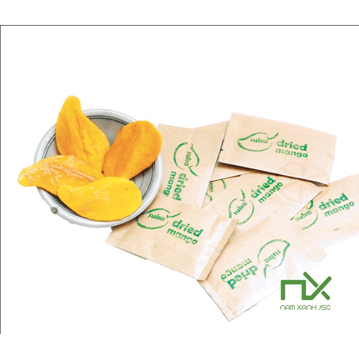 Ảnh Nam Xanh Mứt Xoài Sấy Dẻo Chua Ngọt Dried Mango Loại 1 Túi 10 Miếng 2