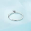 BAMOER Nhẫn Bạc 925 HìNh DấU Chân CúN Dễ Thương Cho Nữ