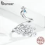 BAMOER Nhẫn BạC 925 HìNh Chú Công ThờI Trang