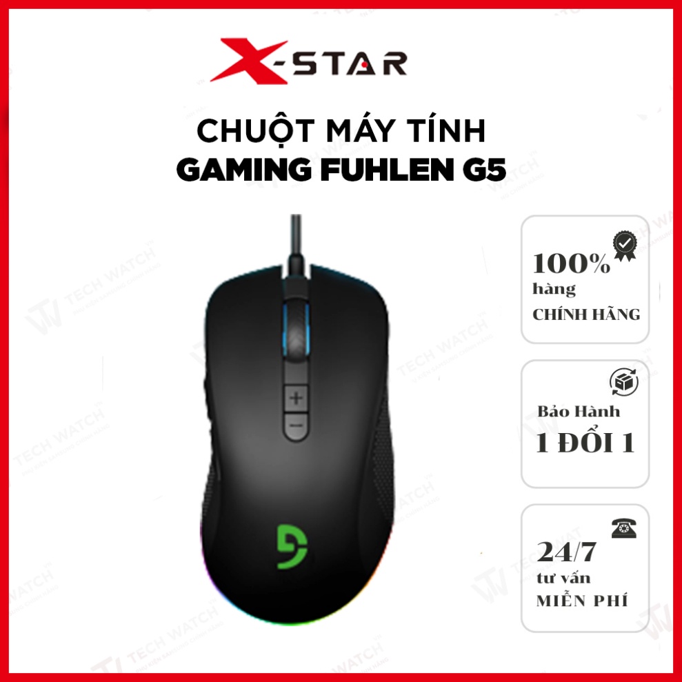 [LỖI 1 ĐỔI 1] Chuột Máy Tính Có Dây Gaming Fuhlen G5 Với Nút Bấm 'Bất ...