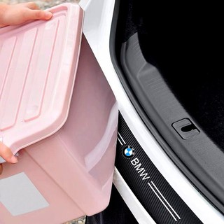 Nẹp cacbon dán bậc cửa cốp ô tô in logo xe Hyundai chống xước - OTOALO