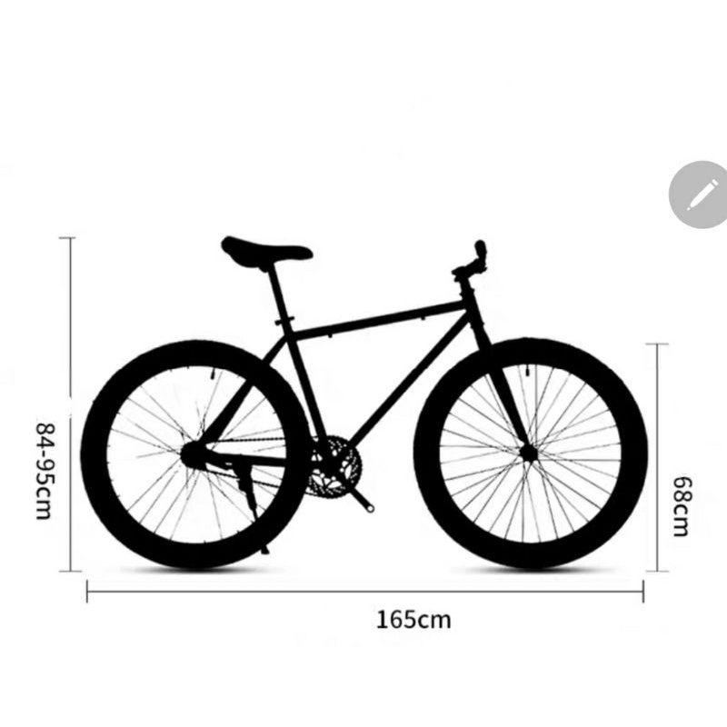 Sẵn, Xe Đạp Thể Thao Fixed Gear  BuLl FS24