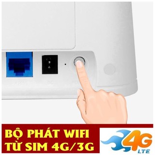 Bộ phát wifi từ sim 4G/3G LTE B312 - Dùng tất cả các loại sim, khỏe và bền, cắm điện 24/24