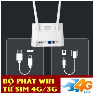 Bộ phát wifi từ sim 4G/3G LTE B312 - Dùng tất cả các loại sim, khỏe và bền, cắm điện 24/24