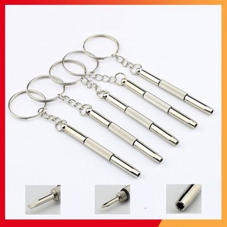 Móc vít chìa khóa sửa gọng kính Trang nâu