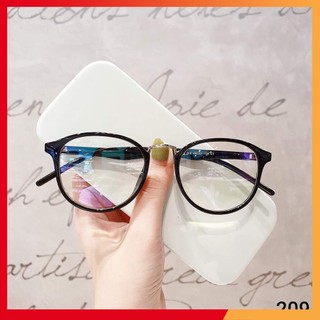 Gọng kính cận nhựa dẻo trangnau eyewear mắt tròn thời trang có thể thay lắp mắt cận