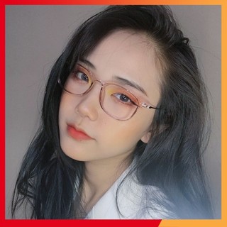 Gọng kính cận kim loại nam nữ, kiểu dáng mắt vuông, đa dạng màu sắc - 8092
