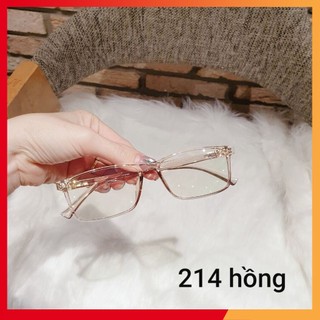 Gọng kính cận 214 siêu dẻo hàn dáng vuông đủ màu sắc
