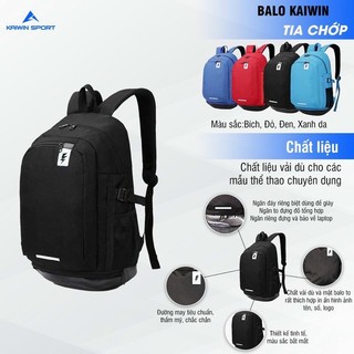 [Freeship] Balo Kaiwin tia chớp đủ màu