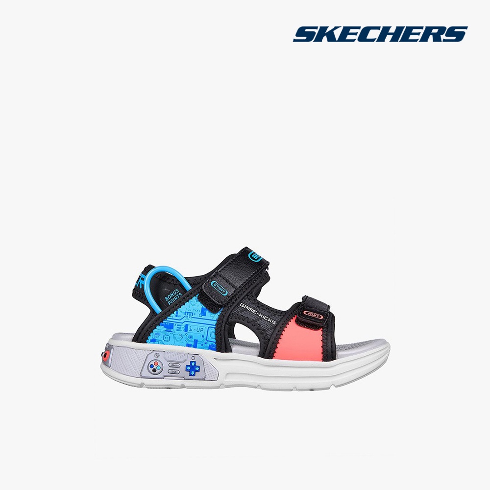 Giày sandals bé trai Skechers Power Splash BKMT-402264L