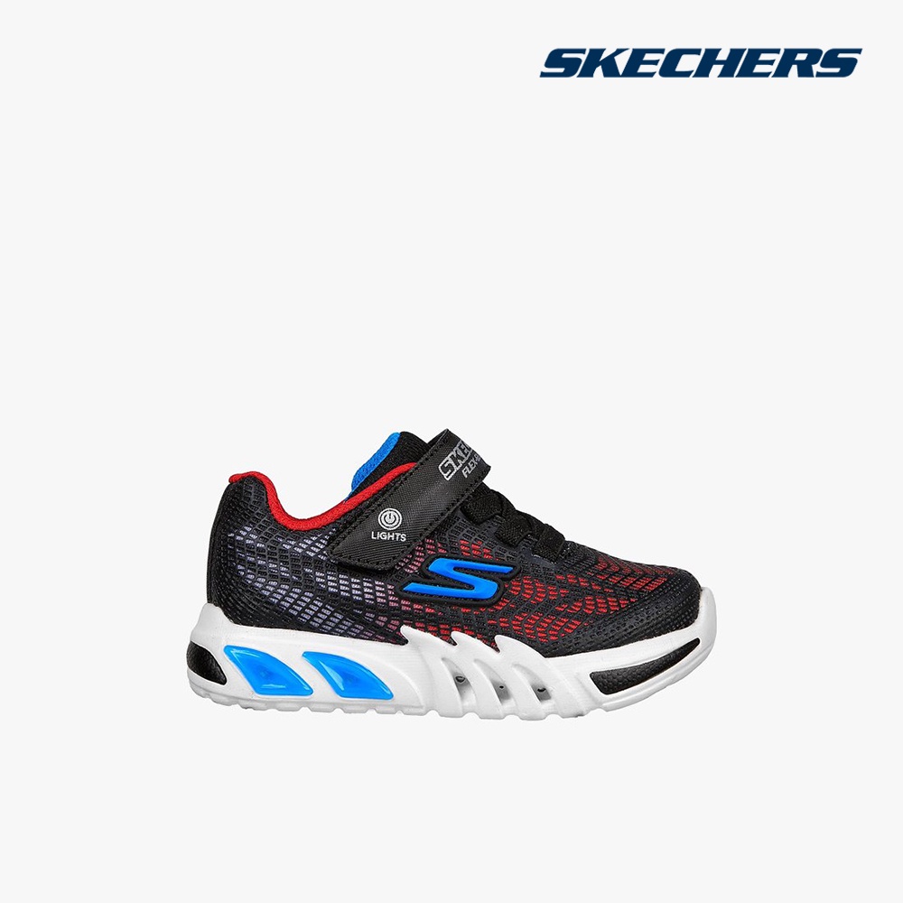 Giày sneakers SKECHERS bé trai cổ thấp Flex Glow Elite BKRB-400137N