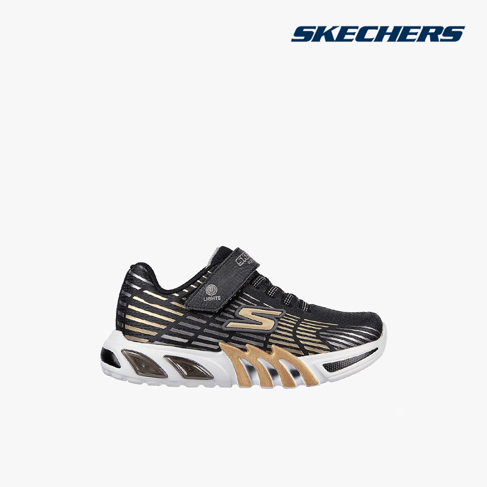 Giày sneakers SKECHERS bé trai cổ thấp Flex Glow Elite BKGD-400135L