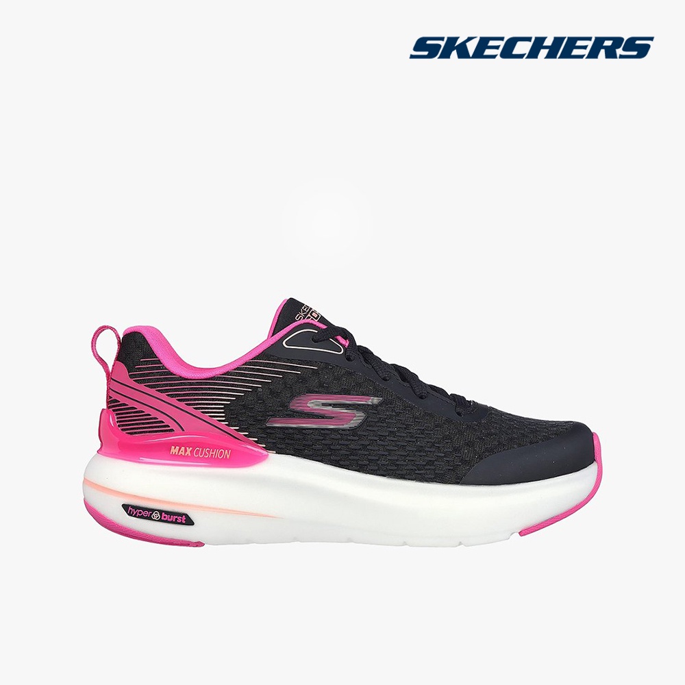 Giày sneakers Skechers nữ cổ thấp Max Cushioning Hyper Burst Synergy BKHP-129293