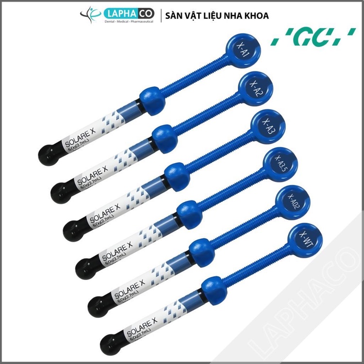 [GC] Composite đặc GC Solare X Vật liệu trám răng cối, răng hàm x ống