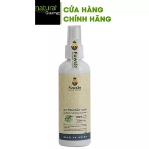Xịt Tinh Dầu Tràm Fu wa 3e 100ml - Xịt Khử Mùi Kháng Khuẩn, Đuổi Muỗi, Côn Trùng - Hữu Cơ, An Toàn