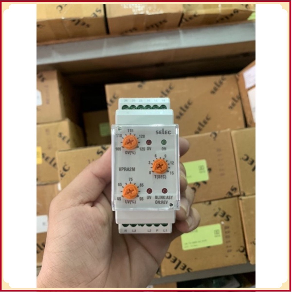 Rơ le bảo vệ điện áp Selec dòng VPRA2M | Shopee Việt …