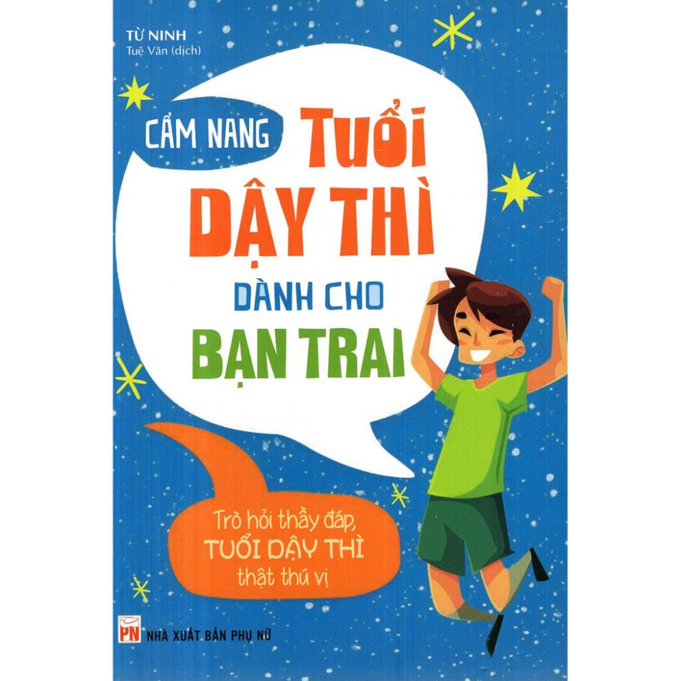 Ảnh Sách - Cẩm Nang Tuổi Dậy Thì Dành Cho Bạn Trai (TB) - Minh Long 1