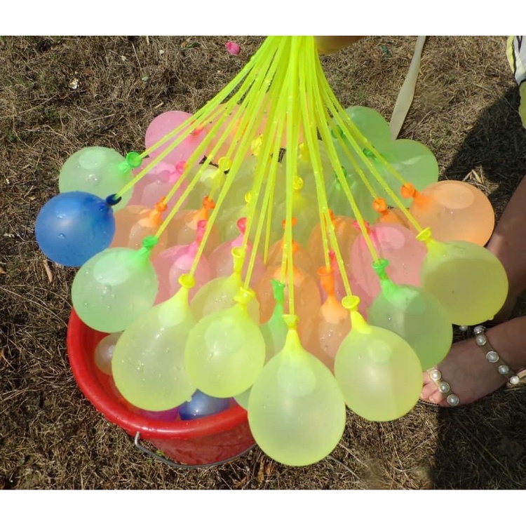 Bóng bay nước 111 quả bonɡ bóng nước chùm trò chơi ngày hội thể thao hàng nội địa