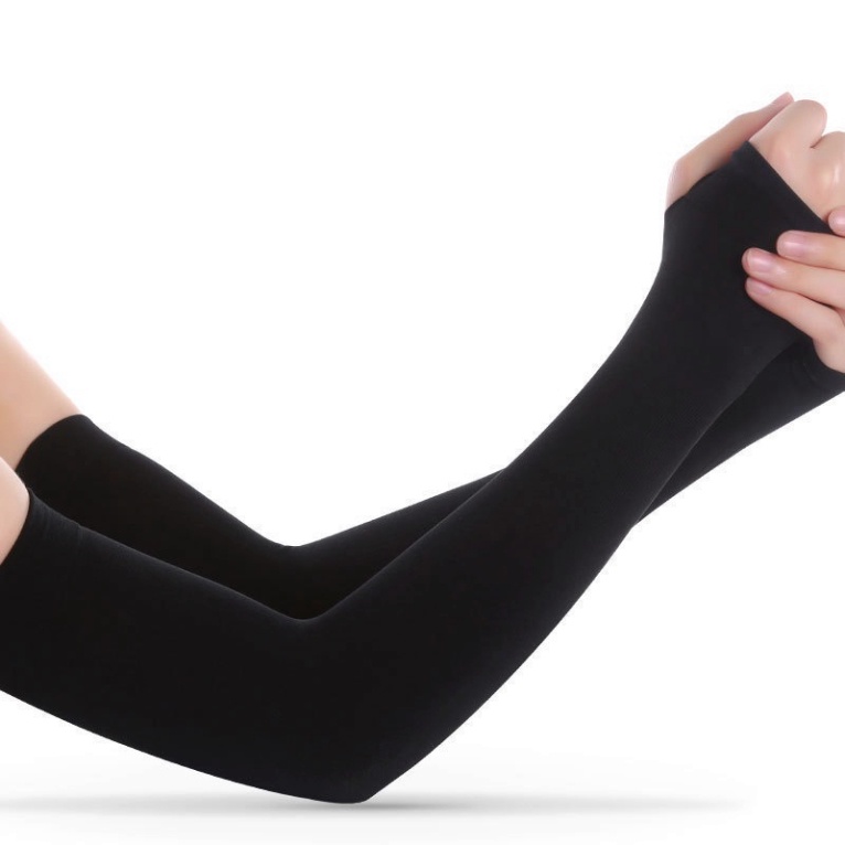 ( COMBO 10 ) Găng Tay Chống Nắng Hàn Quốc Xỏ Ngón Let's Slim đủ màu Dày Dặn Ngăn Tia UV (1 đôi)