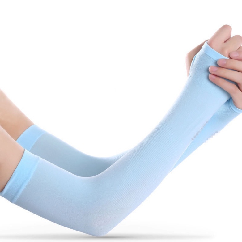 ( COMBO 10 ) Găng Tay Chống Nắng Hàn Quốc Xỏ Ngón Let's Slim đủ màu Dày Dặn Ngăn Tia UV (1 đôi)