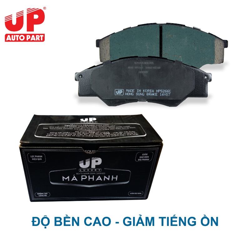 Má phanh bố thắng đĩa trước ô tô TOYOTA HILUX 2.5L 2005-2014, TOYOTA ...