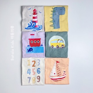 Bộ cộc tay cho bé Batala Kids, Quần áo cotton phong cách Hàn Quốc, Bộ ba lỗ trẻ em từ 10-22kg