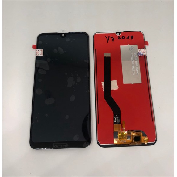 Custodia Flip Portafoglio Per Huawei Y7 Prime 2019 – Effetto 3D Farfalla Rossa, Pelle PU Con Chiusura Magnetica