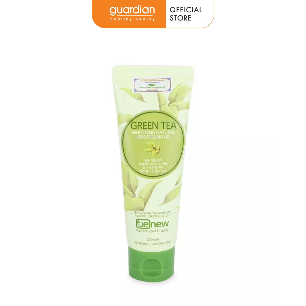 Gel Tẩy Da Chết Trà Xanh Green Tea Whitening Natural Herb Peeling Gel