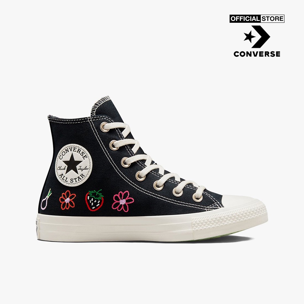 CONVERSE - Giày sneakers nữ cổ cao Chuck Taylor All Star A06065C-0050_BLACK