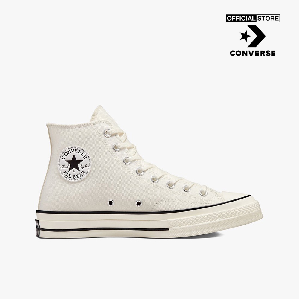 Giày sneakers Converse unisex cổ cao Chuck Taylor All Star 1970s A04968C-00W0 WHITE