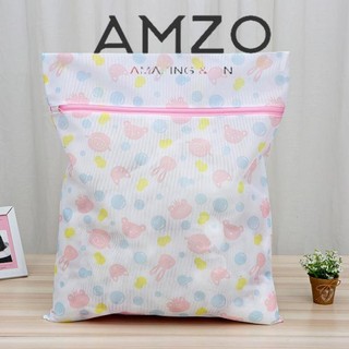 AMZO_SET 5 TÚI LƯỚI GIẶT ĐỰNG QUẦN ÁO, ĐỒ LÓT TRONG MÁY GIẶT NHIỀU SIZE - TÚI GIẶT BẢO QUẢN QUẦN ÁO