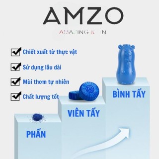 AMZO_LỌ THẢ BỒN CẦU TẨY SẠCH - DIỆT KHUẨN - KHỬ MÙI TOILET HÌNH CON HEO / LỢN