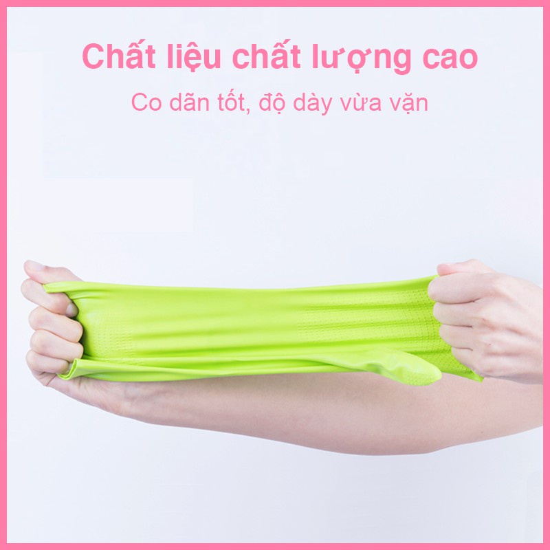 Găng tay Nitrile không mùi MyJae rửa chén, bát, dọn dẹp nhà cửa đơn giản