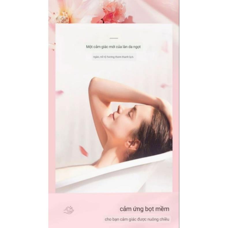 Sữa Tắm Cánh Hoa Anh Đào Hương Nước Hoa Hương Thơm Lâu Trôi Dưỡng Ẩm Trẻ Hóa Da Sữa Tắm Hương Thơm Cho nam và nữ