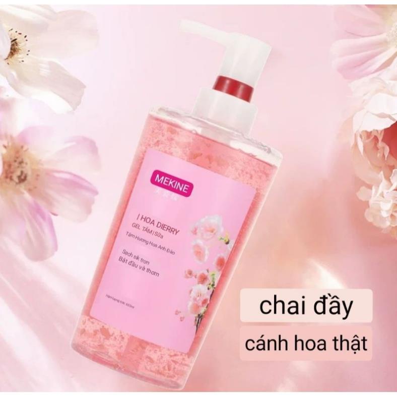 Sữa Tắm Cánh Hoa Anh Đào Hương Nước Hoa Hương Thơm Lâu Trôi Dưỡng Ẩm Trẻ Hóa Da Sữa Tắm Hương Thơm Cho nam và nữ