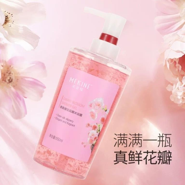 Sữa Tắm Cánh Hoa Anh Đào Hương Nước Hoa Hương Thơm Lâu Trôi Dưỡng Ẩm Trẻ Hóa Da Sữa Tắm Hương Thơm Cho nam và nữ