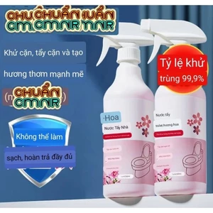 chai tẩy rửa hương hoa nhà vệ sinh khử mùi 500ml